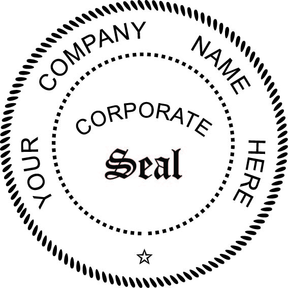 company seal template